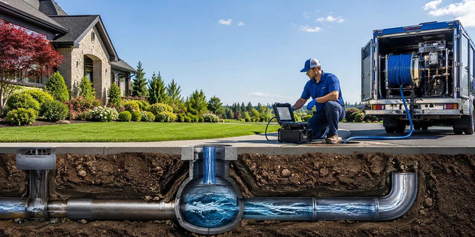 Drainage restoration information for Grissom Arb, IN